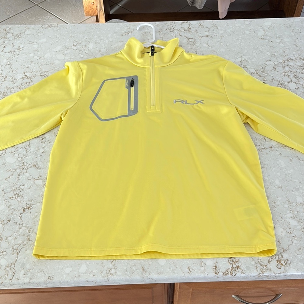 RLX Yellow Quarter-Zip Pullover
